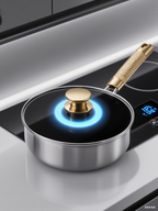 Five-layer stainless steel small soup pot