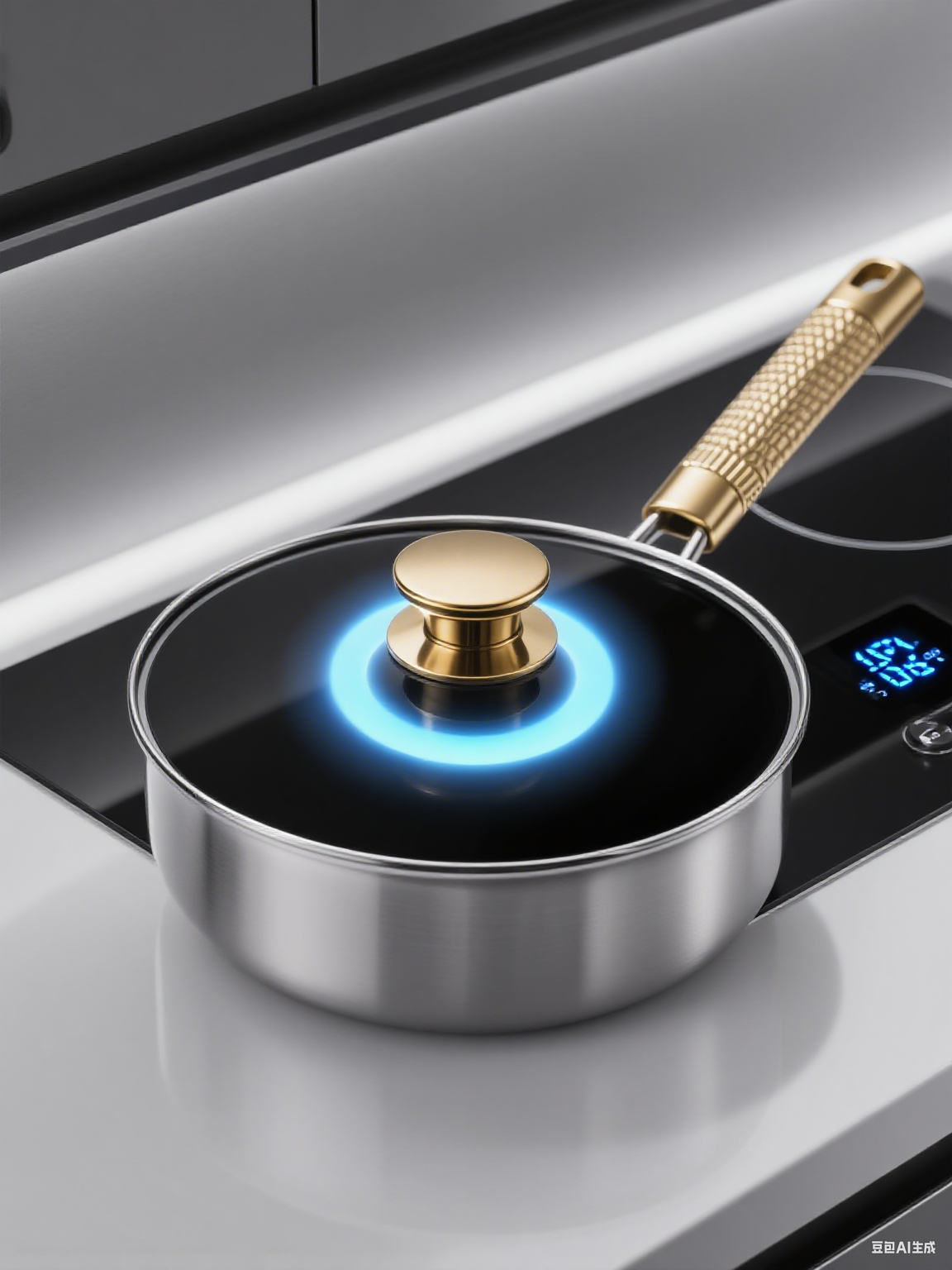 Five-layer stainless steel small soup pot